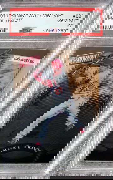 Mike Trout 2017 Panini N.C. VIP #62 PSA 10