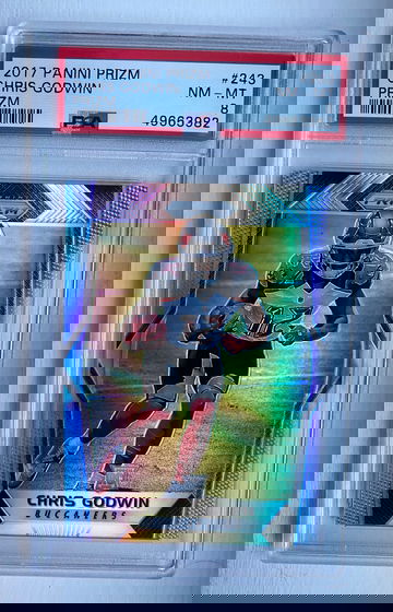 2017 Panini Prizm Silver Chris Godwin PSA 8