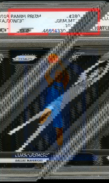 2018 PRIZM LUKA DONCIC PSA 10