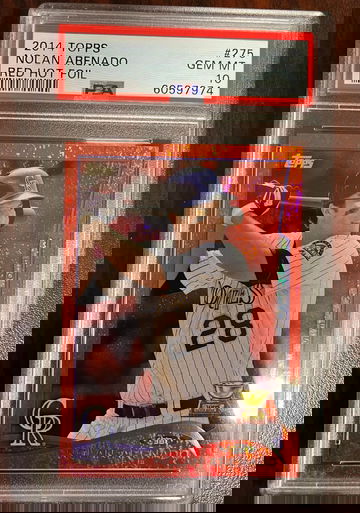 2014 Topps #275 Nolan Arenado Red Hot Foil PSA 10 GEM MINT Rookie Cup