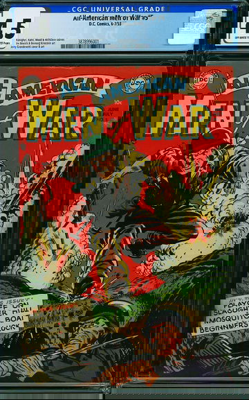 ALL-AMERICAN MEN OF WAR #5, CGC 4.5 VG+