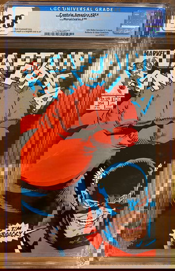 Captain America #354 CGC 9.8 1st U.S. Agent