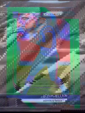 2018 Prizm Josh Allen Rookie Green Prizm
