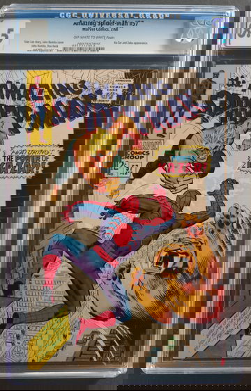 AMAZING SPIDER-MAN #57 CGC 8.5 OW-W