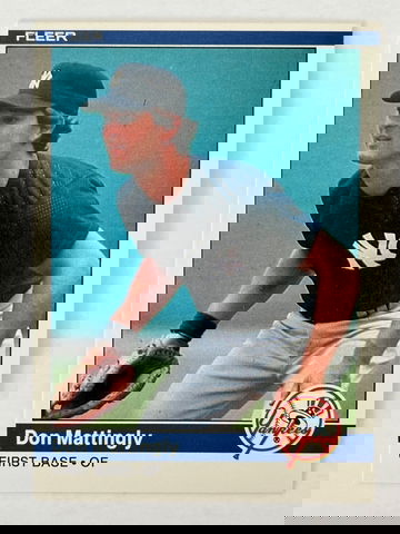 1984 Don Mattingly (RC) Fleer #131 (NM)