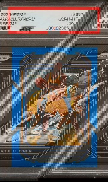 2022 Panini Prizm Shaquille O'Neal Blue Prizm #297 PSA 10 [BK-2A.46]