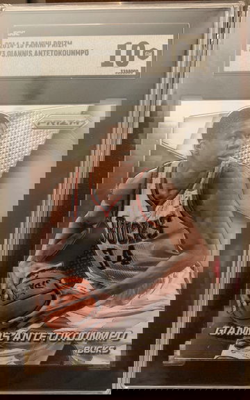 2014 Giannis Antetokounmpo Prizm #73 SGC 10