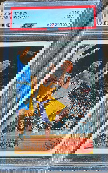 1996 Topps Kobe Bryant PSA 9