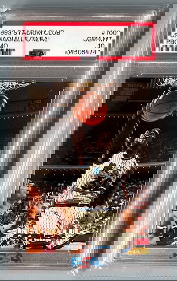 POP 2 1993-94 Stadium Club Shaquille O'Neal Promo #100 PSA 10 GEM MINT