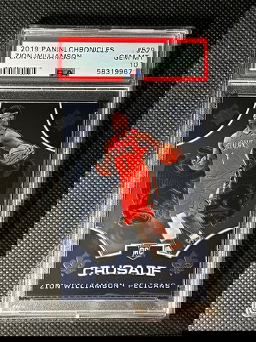 2019-20 Chronicles Crusade Zion Williamson RC PSA 10