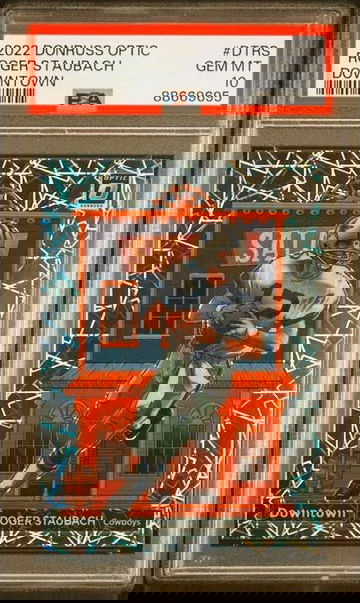 Roger Staubach 2022 Panini Donruss Optic Downtown PSA 10 Gem Mint