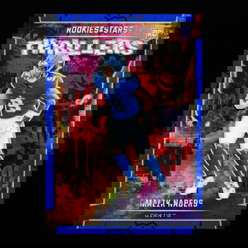 2024 Rookies & Stars Malik Nabers Rookie Thrillers Blue Giants 31/50 #T-MNS