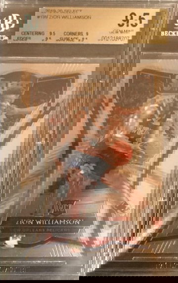 2019-20 Select - Zion Williamson - Premier Level Rookie - BGS 9.5