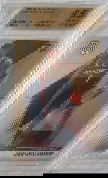 Zion Williamson Mosaic BGS 9.5