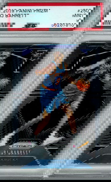 2019 Panini Prizm RJ Barrett #250 PSA 9 MINT