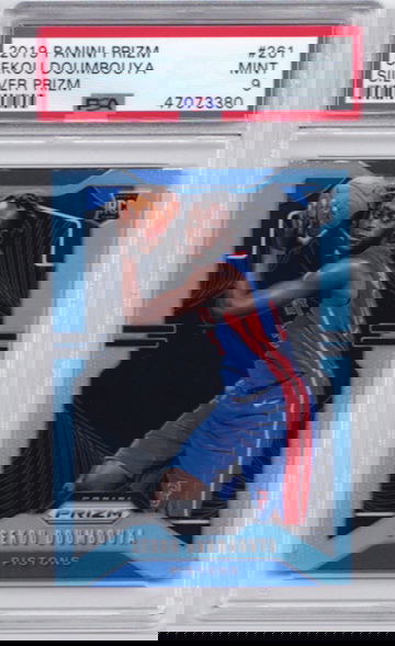 Sekou Doumbouya 2019 Prizm Silver PSA 9