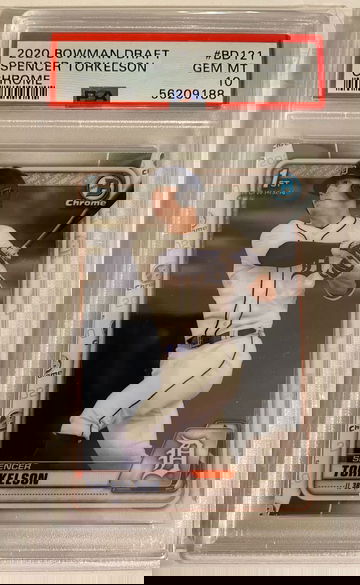 2020 Bowman Draft Spencer Torkelson Chrome PSA 10 Rookie Card