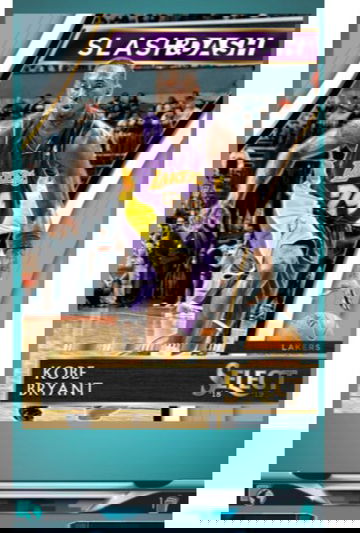 Panini Dunk 2018 Select Slash and Dash Kobe Bryant