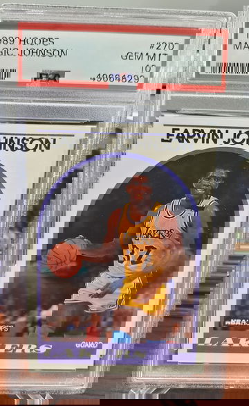 1989 Hoops Magic Johnson PSA 10