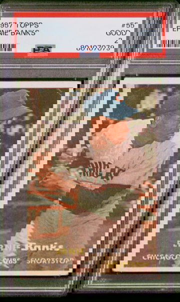 1957 Topps Ernie Banks #55 PSA 2 [BL-2.6]