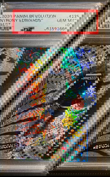 2020 Panini Revolution Anthony Edwards Impact 85/149 PSA 10