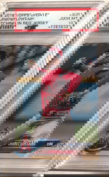 2018 Topps Update US1 Shohei Ohtani RC Rookie - PSA 10 Gem Mint 