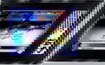 2022 Topps Chrome Julio Rodriguez Purple AUTO 