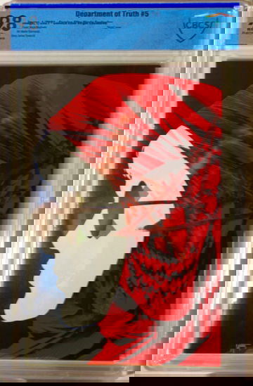 Department of Truth #5 - CBCS 9.8 - Exclusive Marat Mychaels Virgin Variant LTD 250 Copies