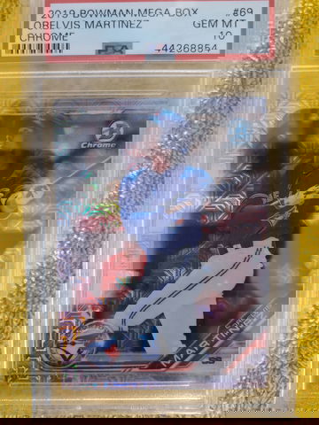 2019 Bowman Mega Box Orelvis Martinez PSA 10 Gem Mint