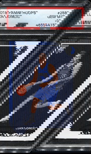 2018-19 Hoops #268 Luka Doncic PSA 10