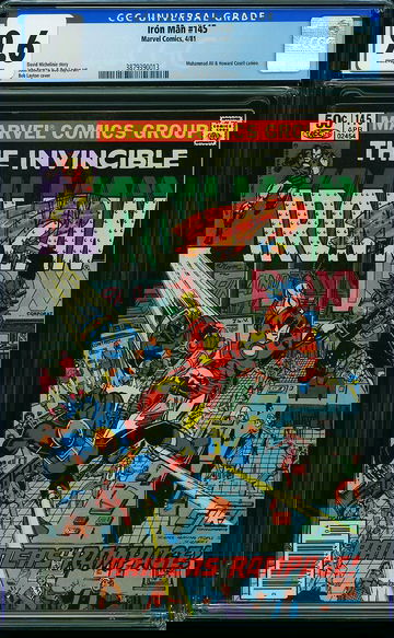 IRON MAN #145, CGC 9.6 NM+