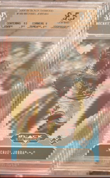 2004 Upper Deck Black Diamond Michael Jordan BGS 9.5