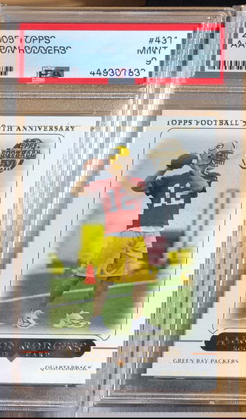 2005 Topps Aaron Rodgers #431 PSA 9 MINT