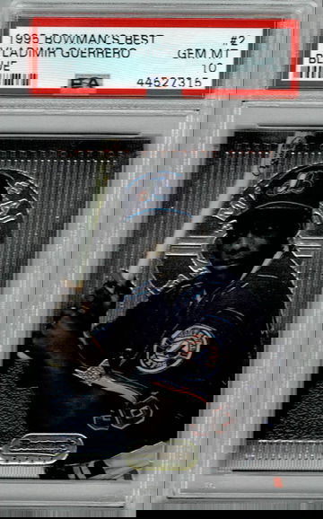 1995 BOWMANS BEST VLADIMIR GUERRERO PSA 10 GEM MINT RC