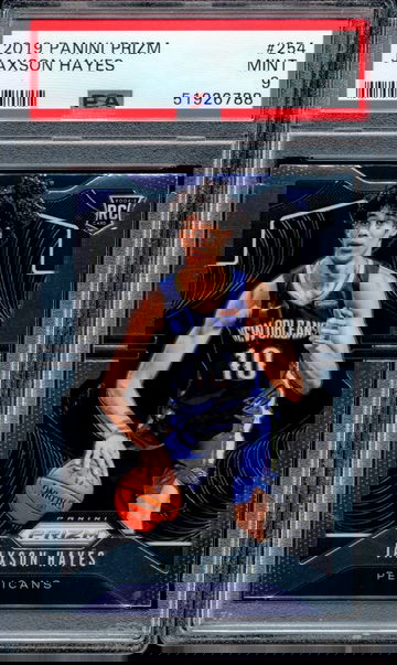2019 Prizm Jaxson Hayes Rookie RC PSA 9 MINT