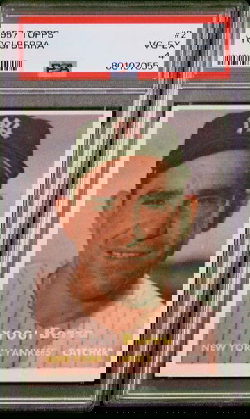 1957 Topps Yogi Berra #2 PSA 4 [BL-2.7]