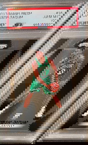 2017-18 Prizm Jayson Tatum Base PSA 10