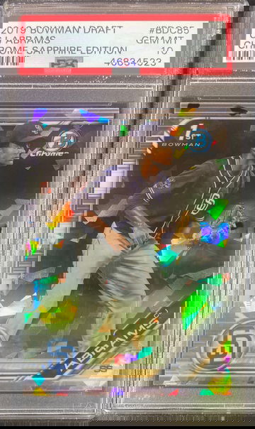 2019 Bowman Draft Sapphire CJ Abrams PSA 10