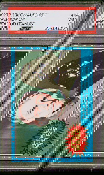 1977 Star Wars OPC Grand Moff Tarkin Governor of Imperial Outlands #64