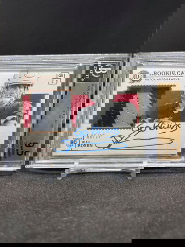 2018 Panini Encased Josh Rosen Rookie Cap Patch Autographs #6/25 "Go Bruins" Gem Mint BGS 9.5