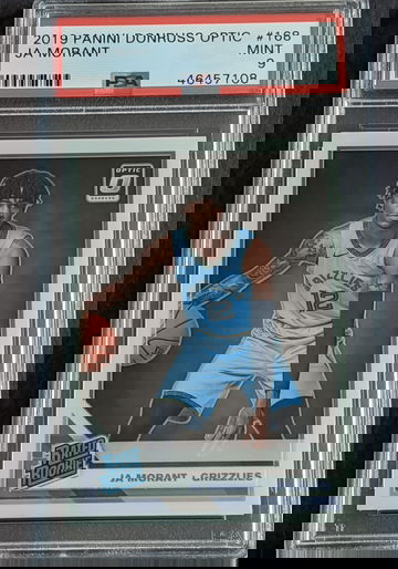 Ja Morant 2019 Panini Donruss Optic RC PSA 9