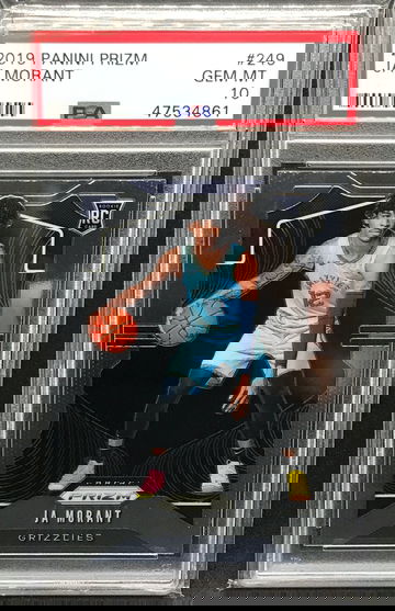 Ja Morant Prizm Rookie PSA 10