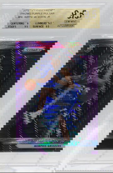 2018 Panini Prizm Jaren Jackson Jr Purple Pulsar BGS 9.5 /35 Rookie RC