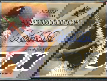 2007 SPX Young Star Sigs Derek Jeter