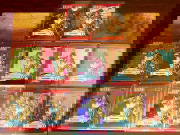 Gold Goblin Purple 1/1 and Full Rainbow Parallel lot 2023 Upper Deck Marvel Annual