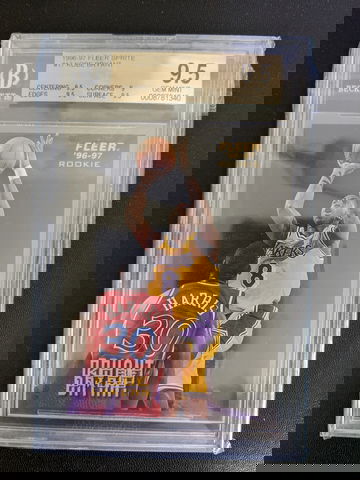 1996 Fleer Sprite #17  KOBE BRYANT BGS 9.5