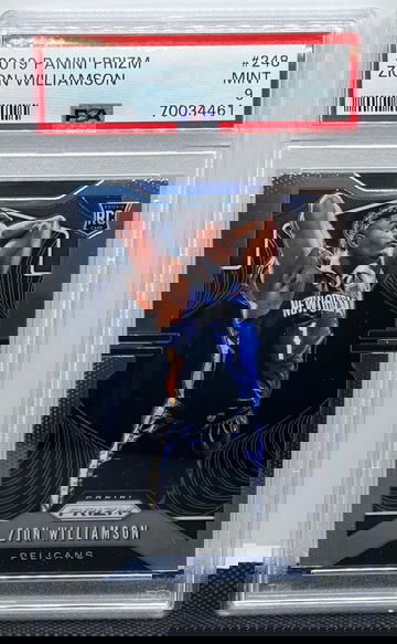 2019 Panini Prizm Zion Williamson #248 PSA 9 BASE