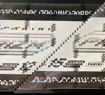 2020-21 nba panini prizm basketball cello box