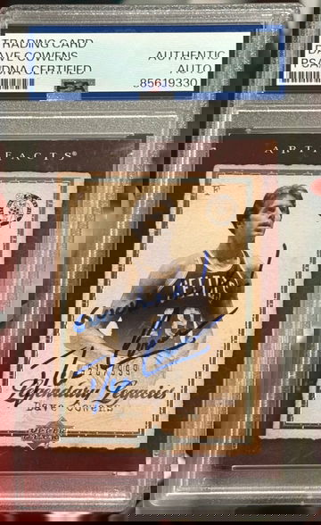 Dave Cowens Signed 2007 Upper Deck Artifacts /999 IP Auto PSA/DNA Boston Celtics