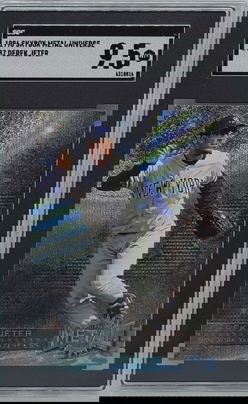 1996 metal universe Derek Jeter rc
